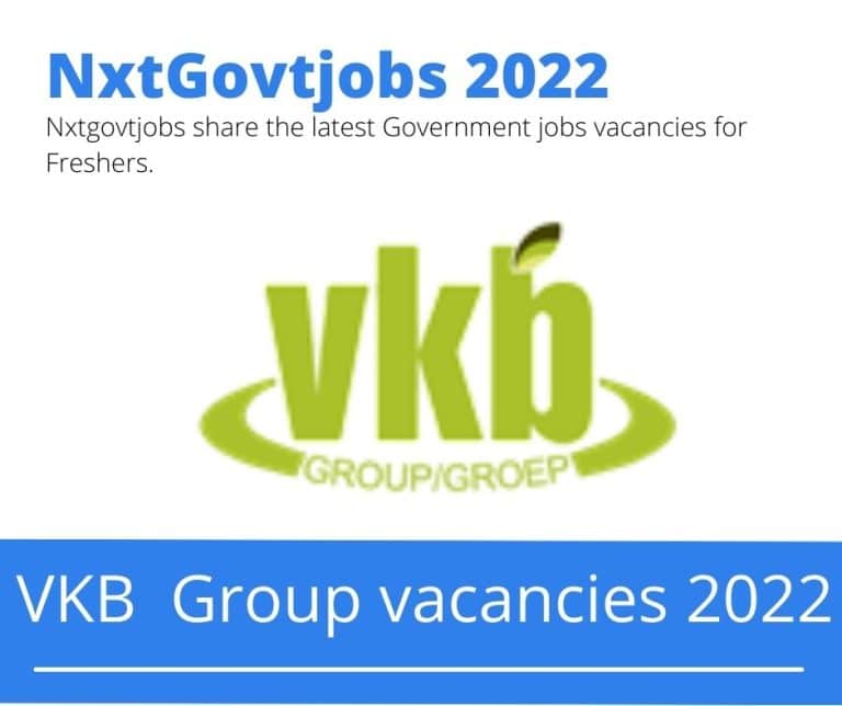 VKB Group Occupational Health Nursing Vacancies In Bloemfontein 2022