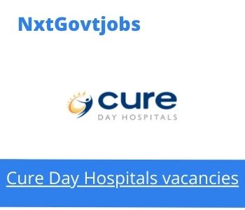 Cure Day Registered Ward Nurse Vacancies in Bloemfontein Apply now @cure.co.za