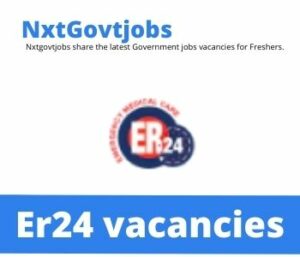 Er24 Emergency Care Practitioner Vacancies in Bloemfontein 2022