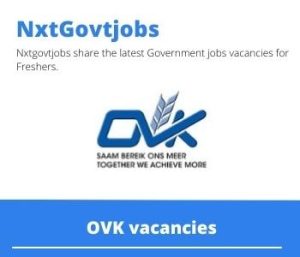 OVK Millers Vacancies in Tweespruit 2023