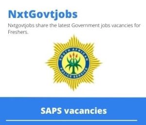 SAPS Cleaner Vacancies in Bloemfontein 2023