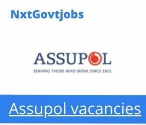 Assupol Office Administrator Vacancies in Bloemfontein 2023