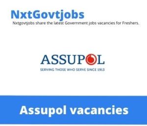 Assupol Regional Manager Vacancies in Bloemfontein 2023