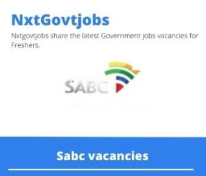 Sabc Technical Assistant Vacancies in Bloemfontein 2023