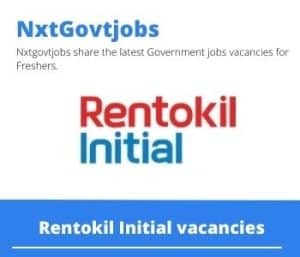 Rentokil Initial Service Supervisor Vacancies in Bloemfontein – Deadline 23 Jun 2023