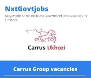 Carrus Group Driver Vacancies in Bloemfontein – Deadline 10 Aug 2023
