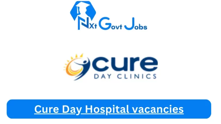 Cure Day Hospital Bloemfontein Vacancies 2023 @cure.co.za Careers