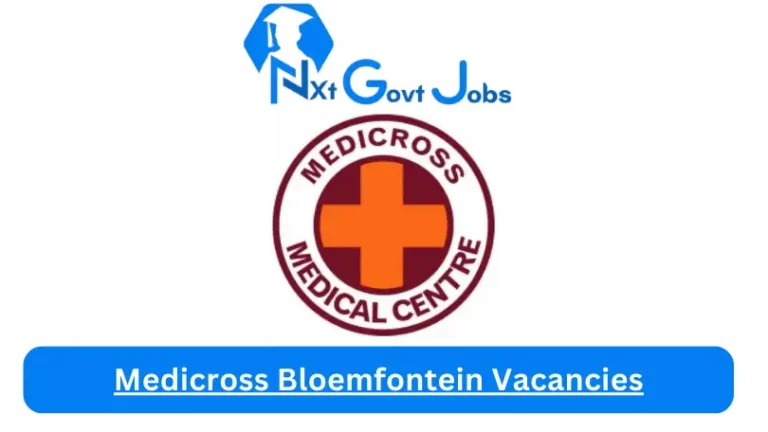 1x New Medicross Bloemfontein Vacancies 2024 @Medicross.co.za Career Portal